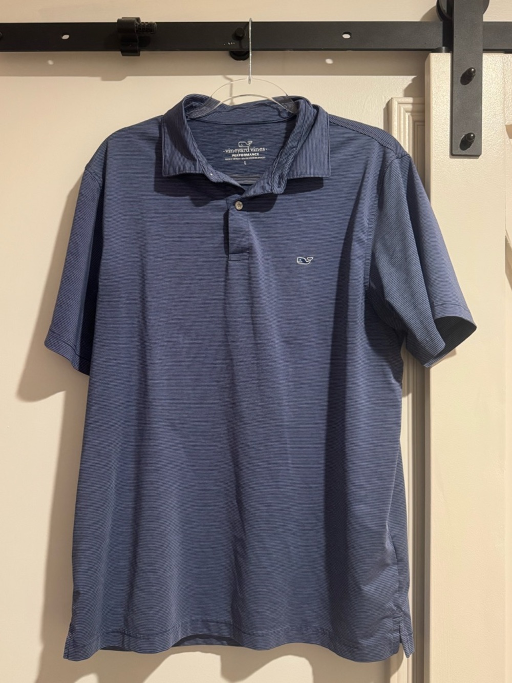 Vineyard Vines Men's Navy Performance Polo